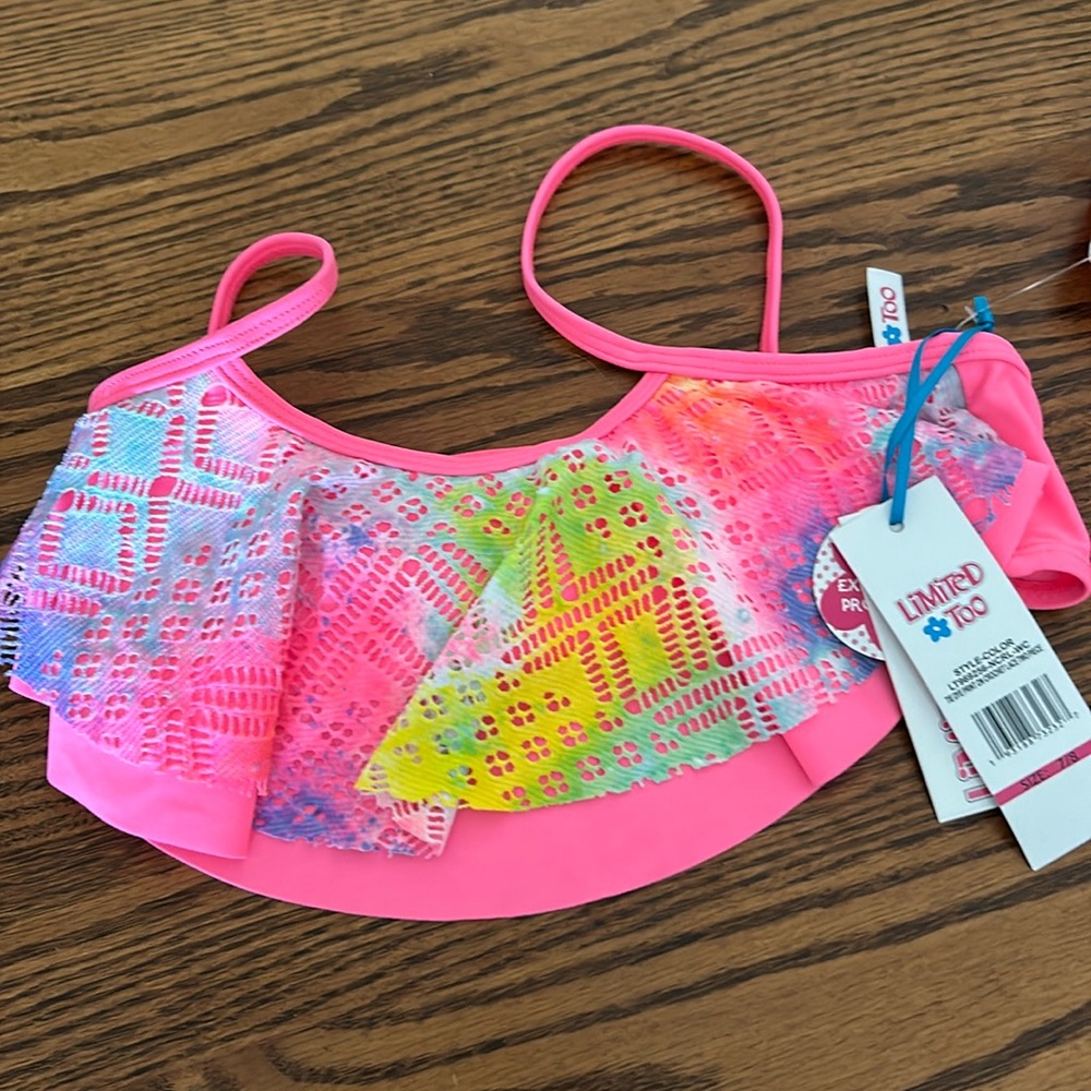 Limited Too tie dye Bikini Set Size 7-8